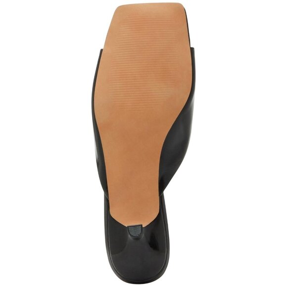 NEW Steve Madden Womens Meme Heeled Sandal MEME02S1 Black Leather 7M - Picture 3 of 11